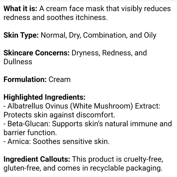 (2/$20) Brand new Ren Clean Skincare Evercalm Mask - Picture 6 of 8